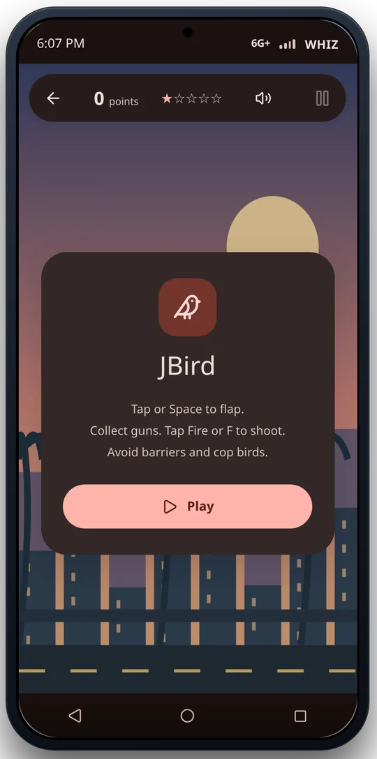 JBird game