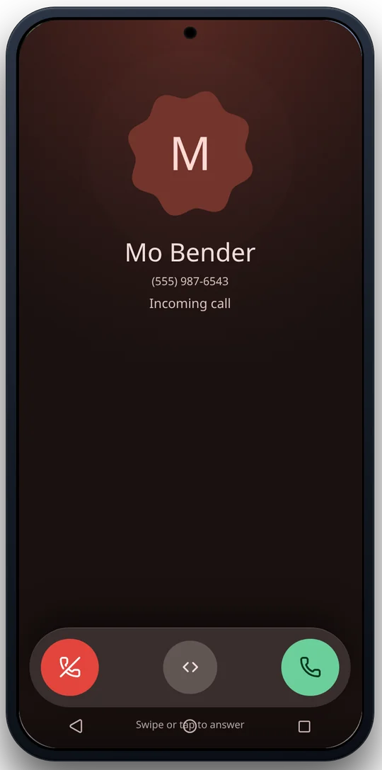 Incoming call